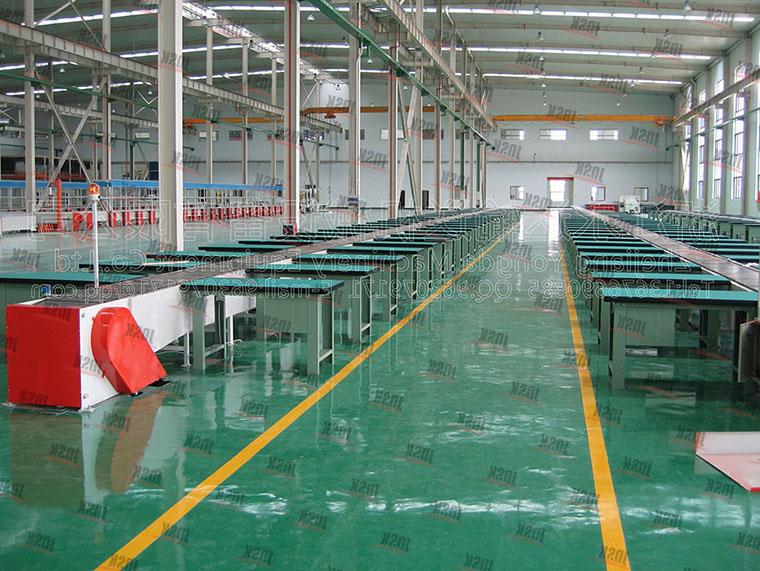 Motor wiring conveyor line/assembly line