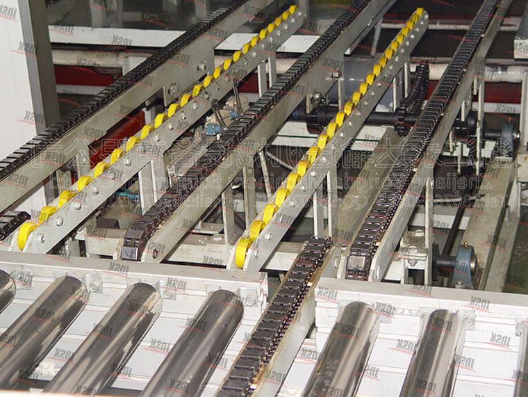 Air conditioning conveyor line